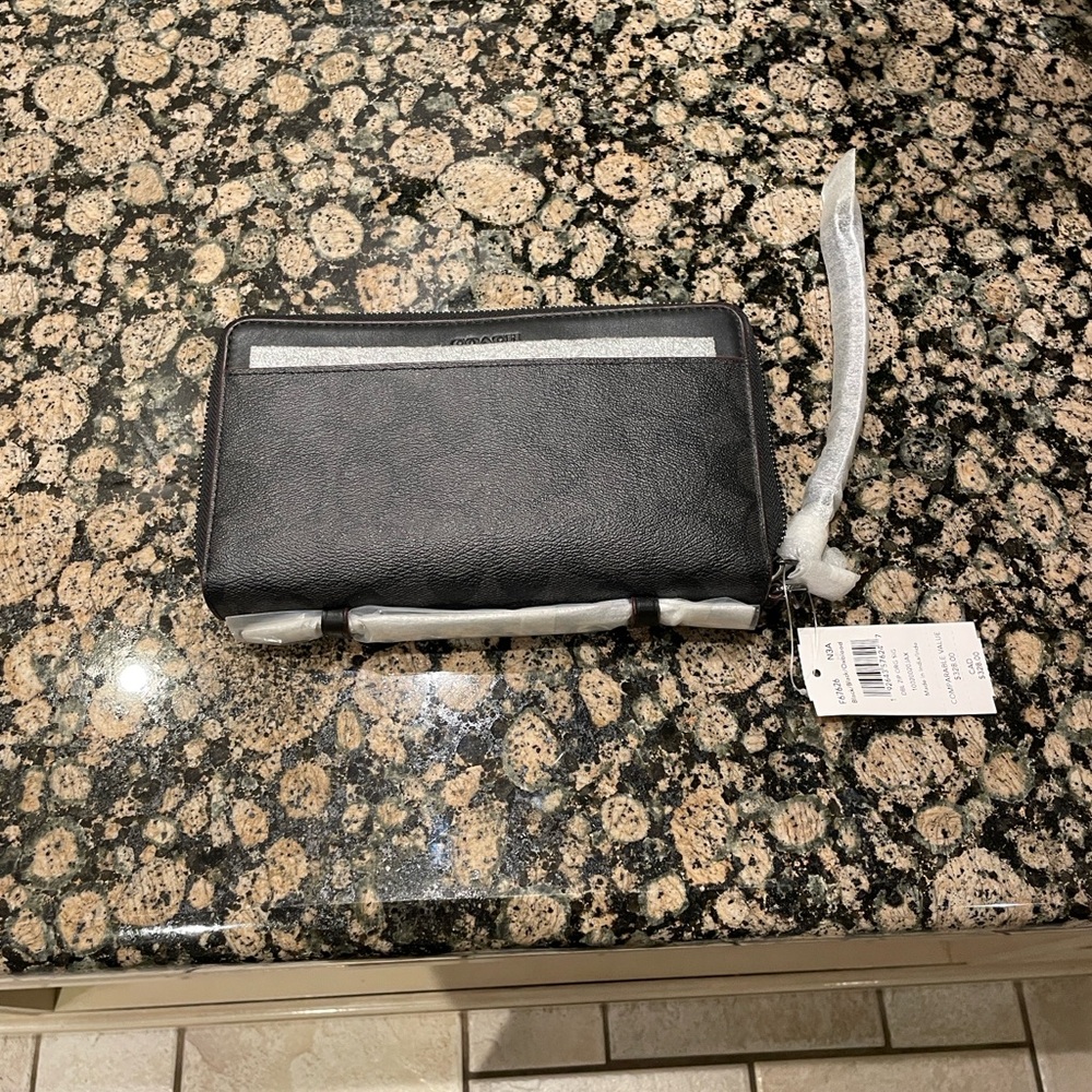 Coach Black Wallet